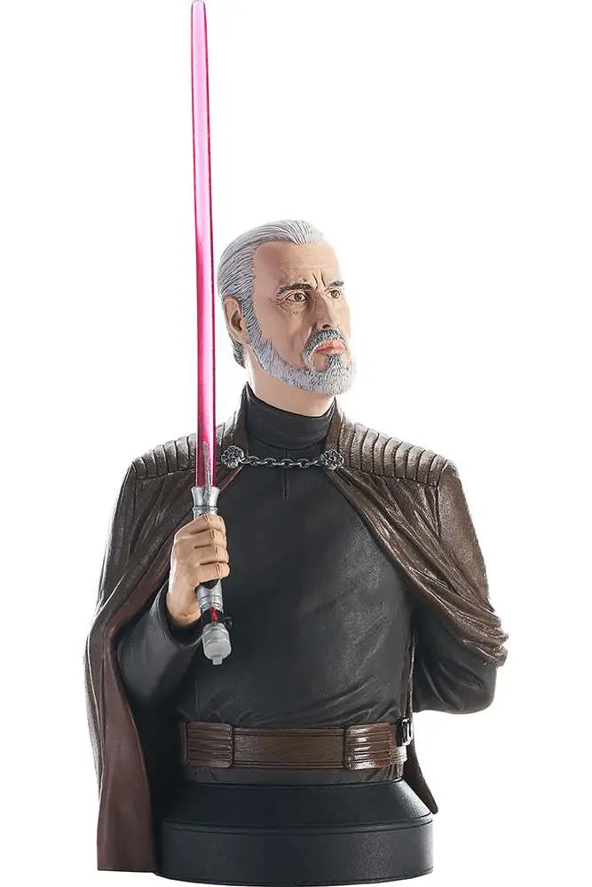 Figurine sw revenge of the sith count dooku bust